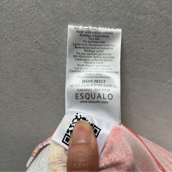 NWT Esqualo bright orange yellow ombre maxi skirt Sz S - Picture 6 of 10